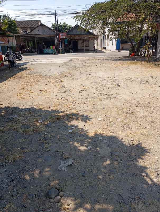 dijual tanah jalan grompol jambangan