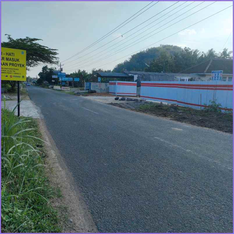 dijual tanah jl cemoro mulyo area sawah