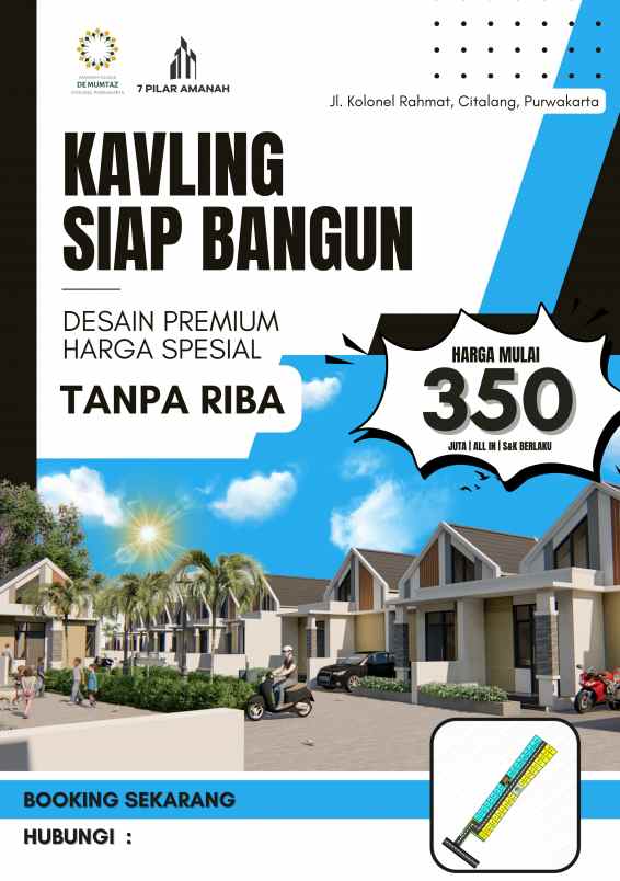 dijual tanah jl kolonel rahmat citalang