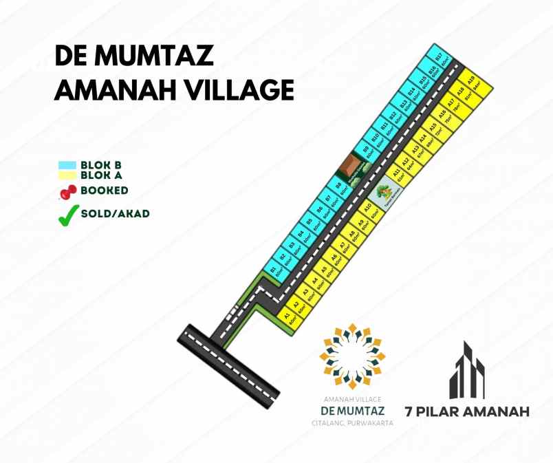 dijual tanah jl kolonel rahmat citalang