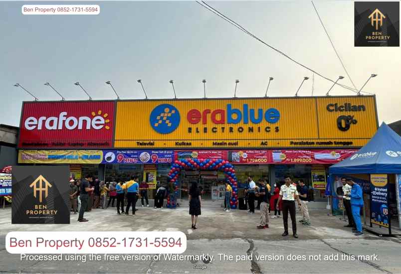 dijual tanah jl plumpang semper tugu