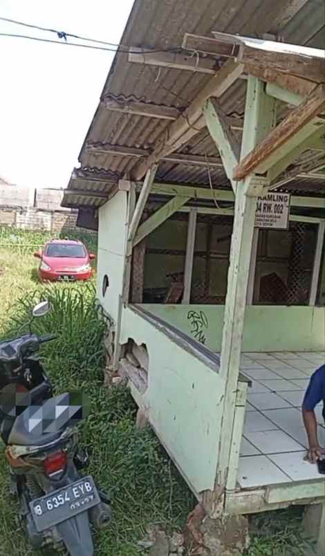 dijual tanah jl raya kukusan beji depok