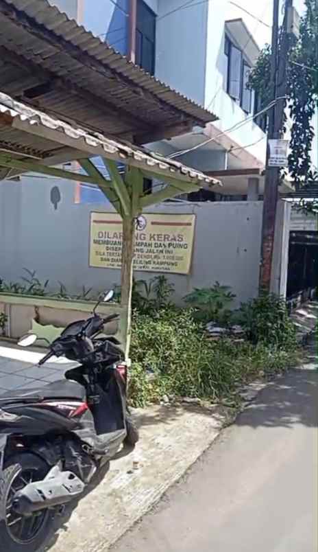 dijual tanah jl raya kukusan beji depok