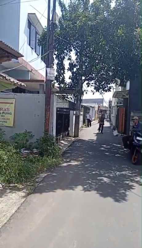 dijual tanah jl raya kukusan beji depok