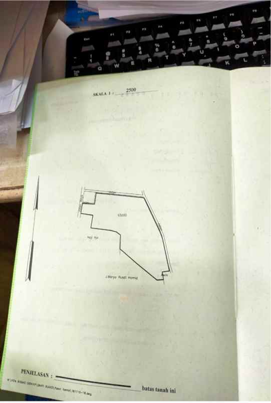 dijual tanah jl raya pasar kemis