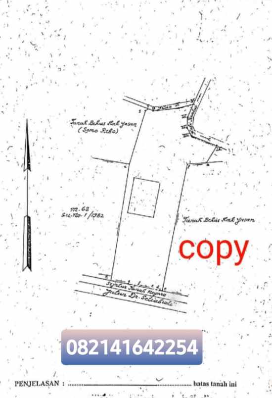 dijual tanah jl setia budi