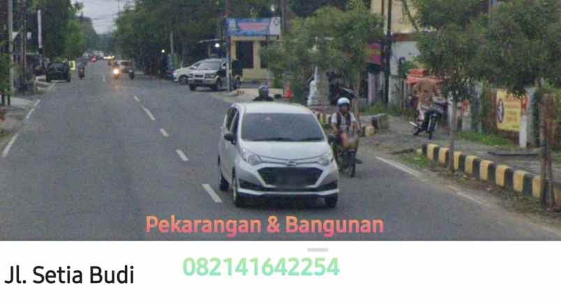 dijual tanah jl setia budi