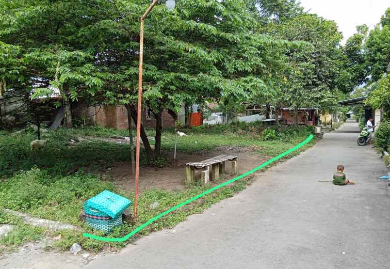 dijual tanah pekarangan area kemudo prambanan klaten