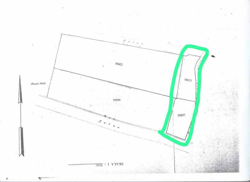 dijual tanah raya canggu