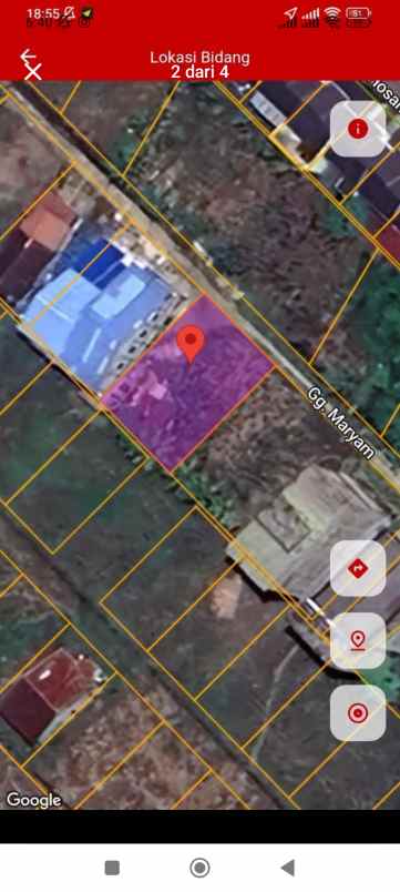 dijual tanah srikandi