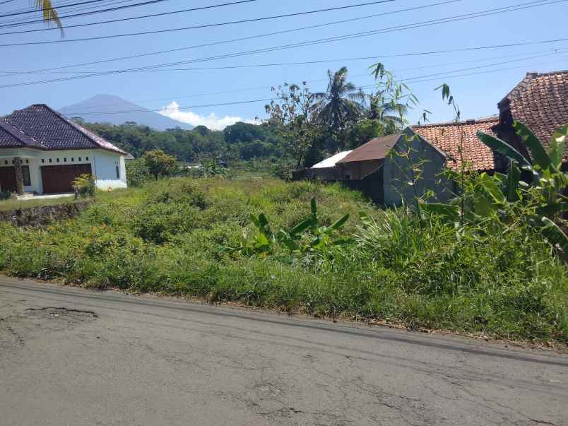 dijual tanah strategis pinggir jl kabupaten