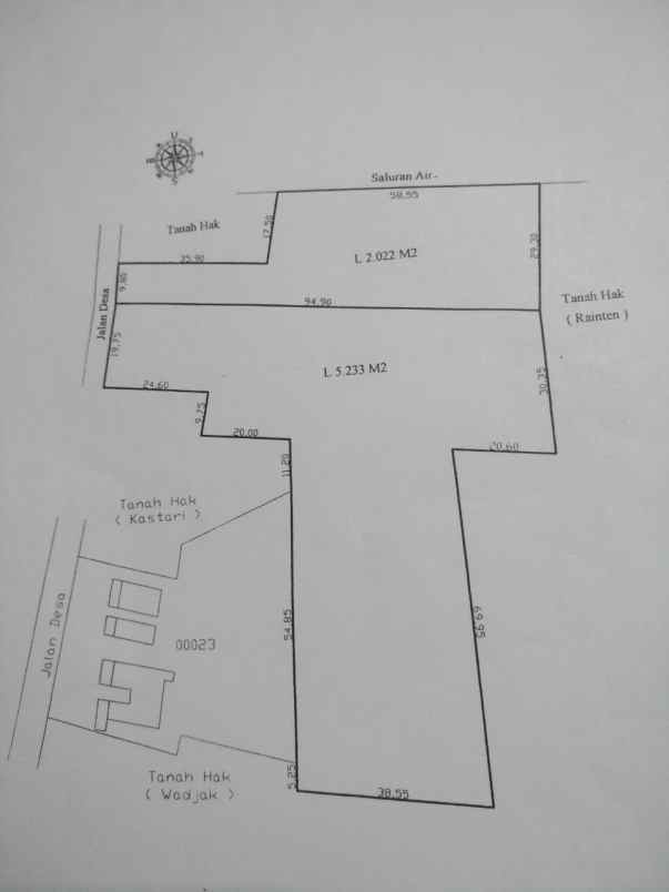 dijual tanah sumengko wringinanom gresik