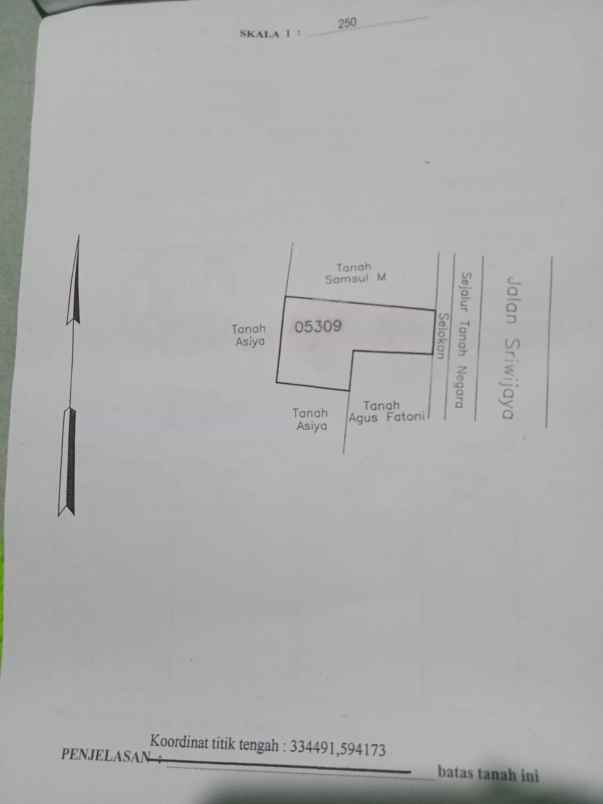 dijual toko 0 jalan sriwijaya sumbersari jember