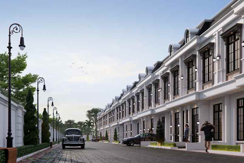 dijual villa jalan purwosari cemara