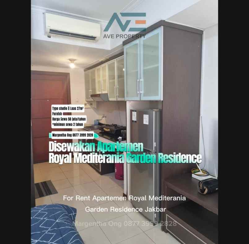 disewakan apartemen apartemen mediterania