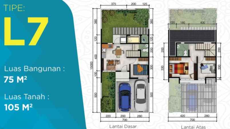 disewakan rumah cluster shinano jgc