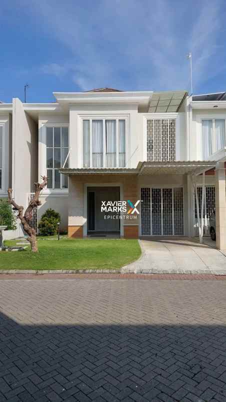 disewakan rumah pakuwon city long beach furnished
