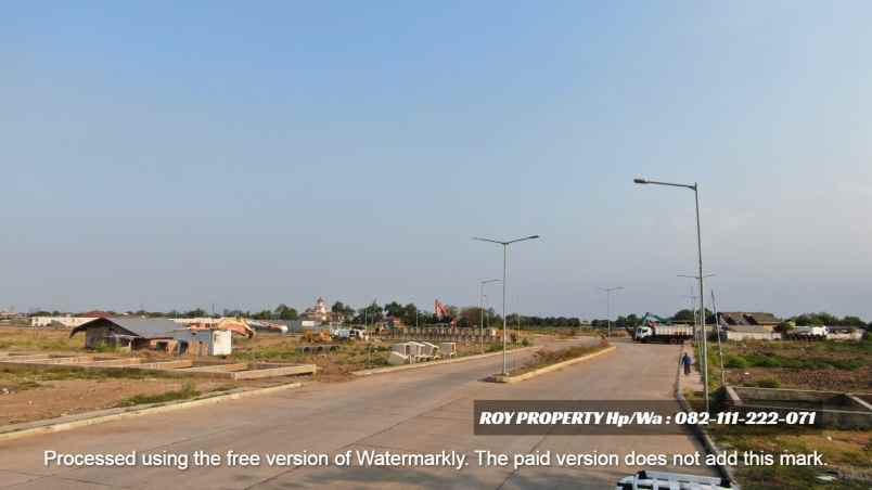 disewakan tanah jl marunda makmur