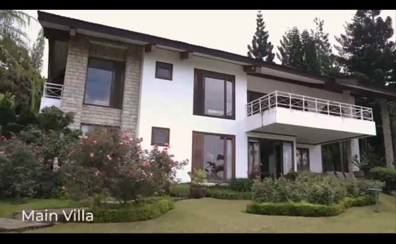 for sale luxury villa coolibah puncak bogor jawa barat
