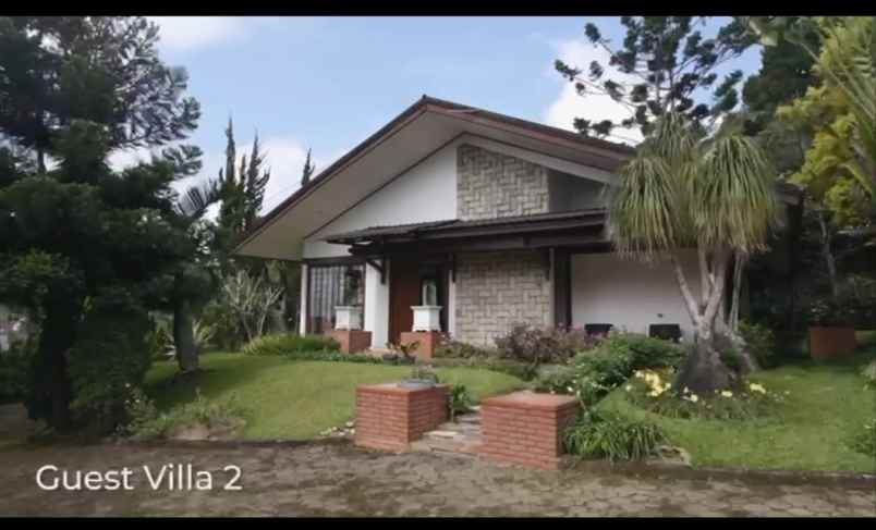 for sale luxury villa coolibah puncak bogor jawa barat
