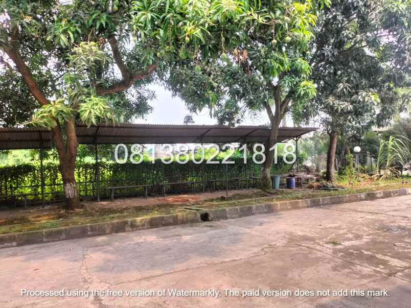 jual kantor dan pabrik di kawasan industri cikupa mas