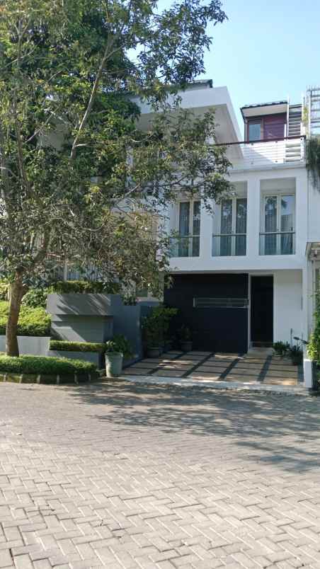 jual rumah 2 lantai di rancamaya bogor selatan