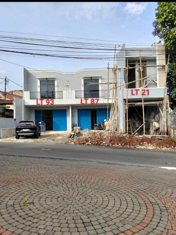 jual sewa 3 unit ruko baru di area rangkapan jaya baru