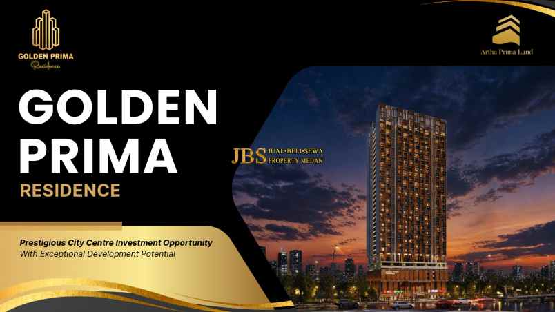 launching soon apartemen golden prima residence medan