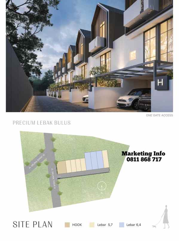 precium lebak bulus jakarta selatan