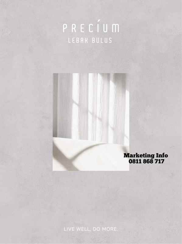 precium lebak bulus jakarta selatan