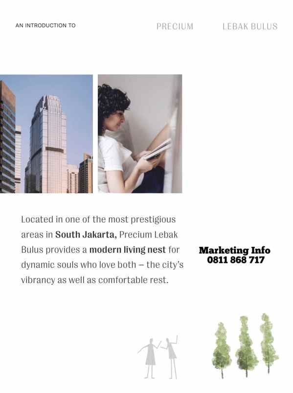 precium lebak bulus jakarta selatan