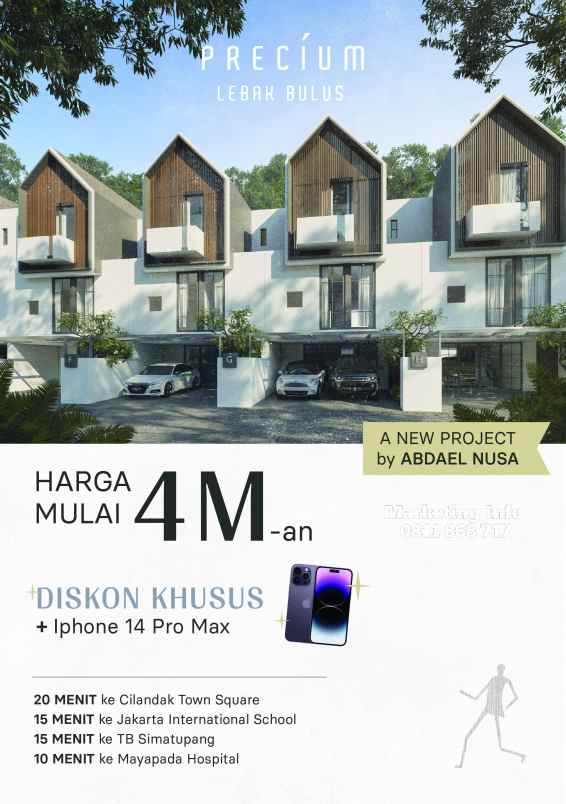 precium lebak bulus jakarta selatan