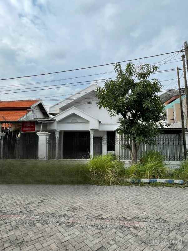 rumah 1 lantai sutorejo utara surabaya luas 300m2