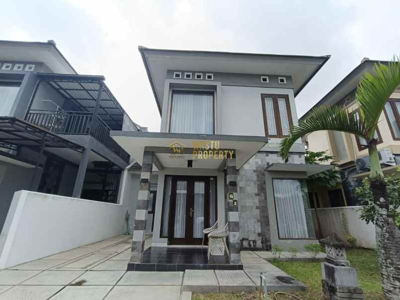 rumah 2 lantai one gate system di ngaglik sleman