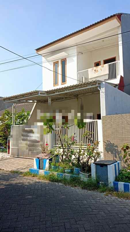 rumah 2 lantai pondok candra waru sidoarjo