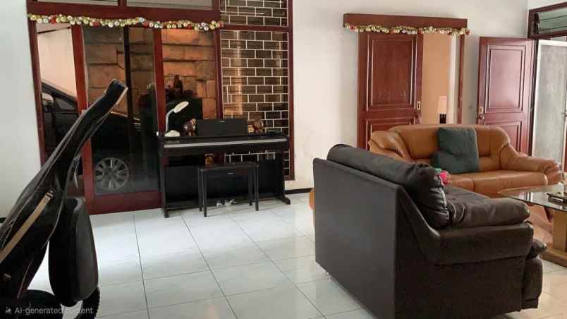 rumah dharmahusada indah timur strategis hitung tanah