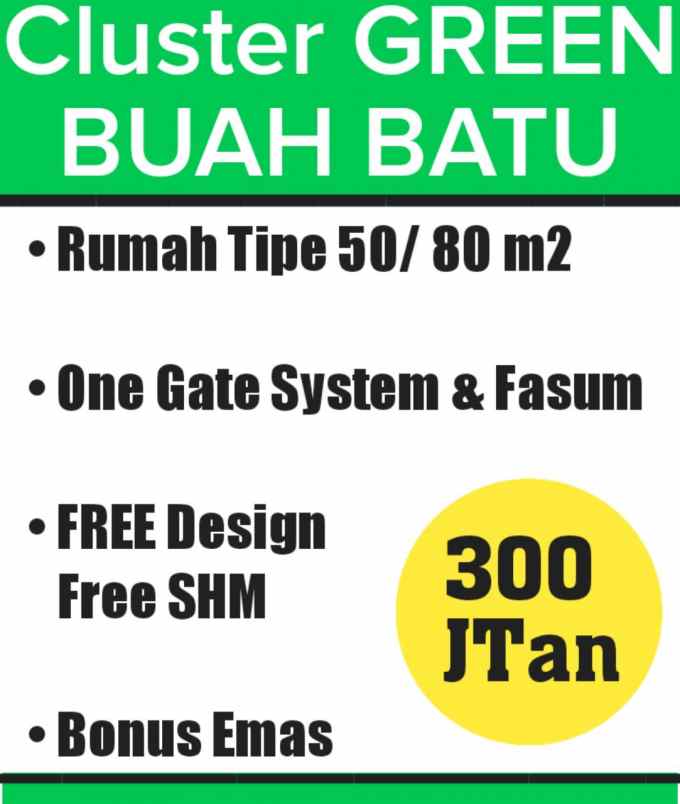 rumah jl batusari buahbatu kab