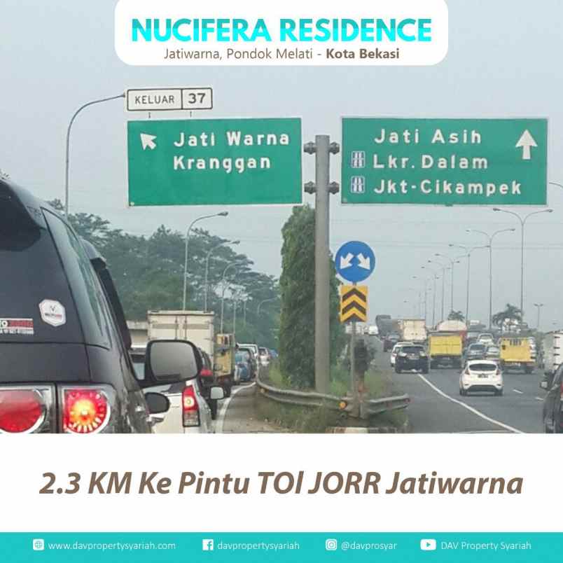 rumah jl nucifera jatiwarna kota