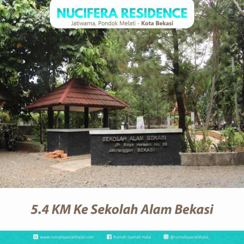 rumah jl nucifera jatiwarna kota