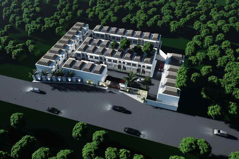 rumah mewah klasik 2 lantai di kelapa dua depok