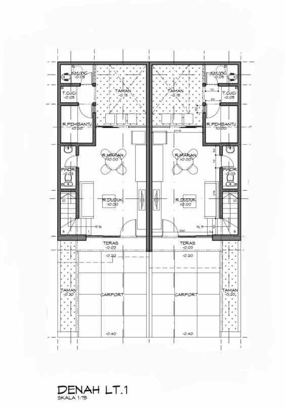 rumah rungkut selangkah dari merr bari gress 2 lantai