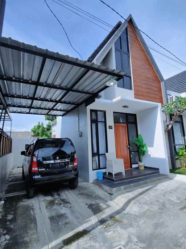 rumah scandinavian modern nyaman siap huni