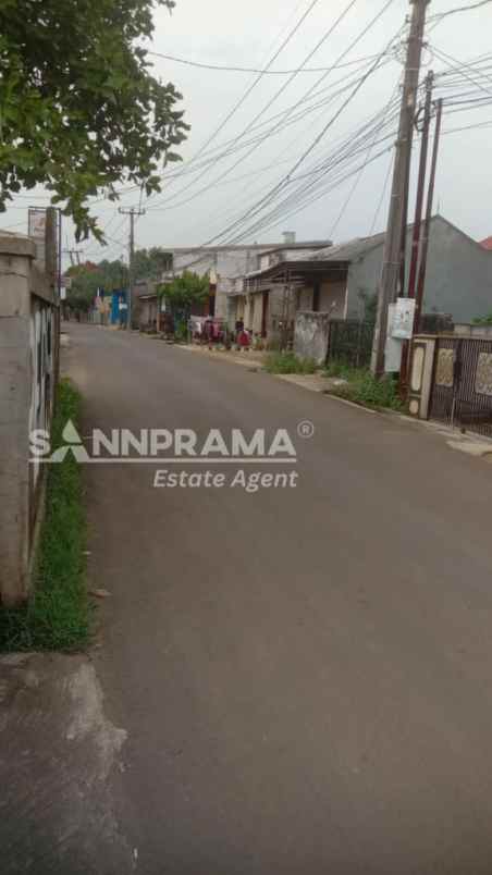 rumah second murah tanah luas dipinggir jalan bogor