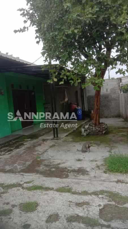 rumah second murah tanah luas dipinggir jalan bogor