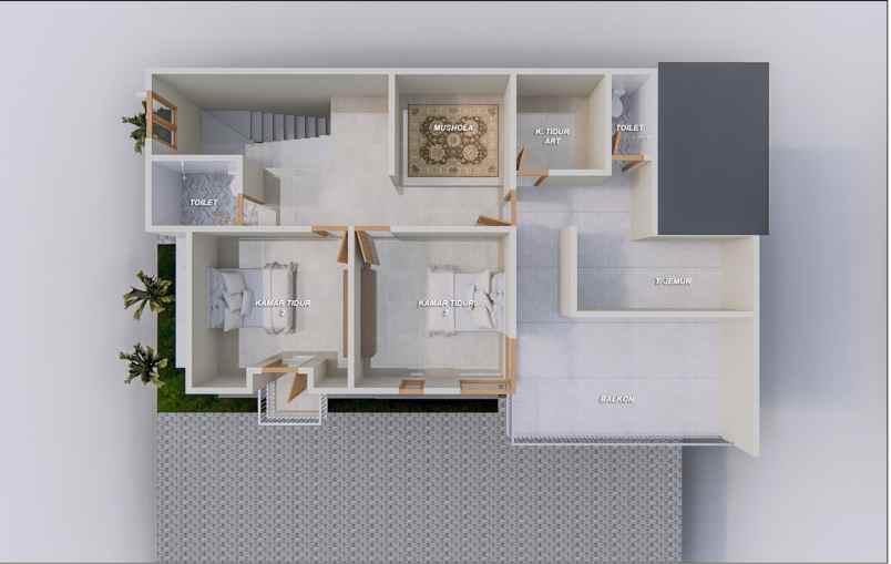 rumah siap bangun di perum elit fasco mansion palagan