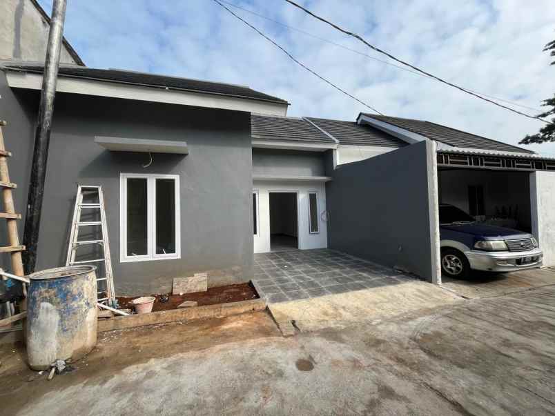 rumah siap huni cluster lt 65 lb 45 pamulang rp 680jt