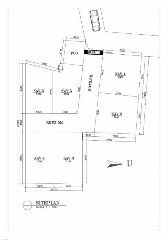 rumah skandinavian murah di lubang buaya jakarta timur