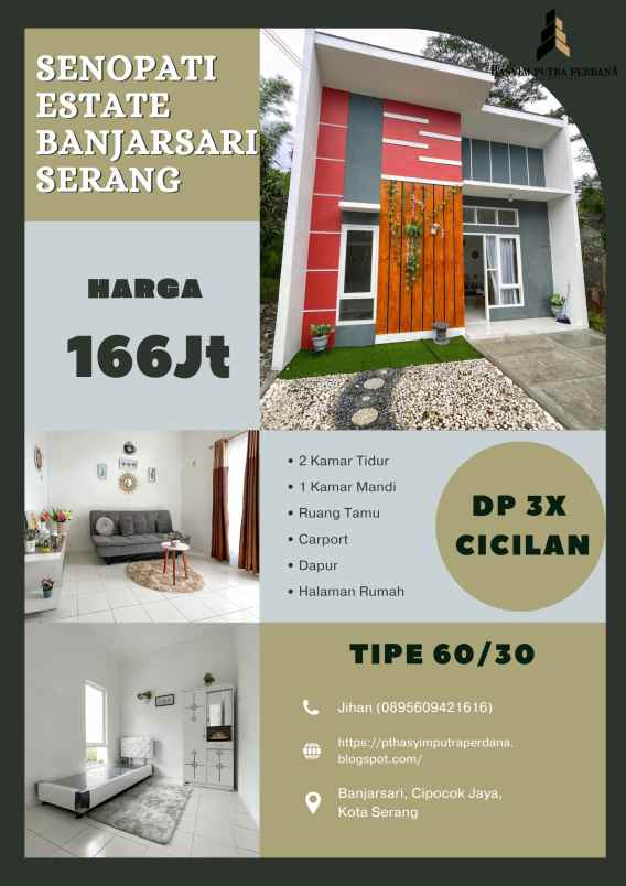 rumah subsidi mewah di kota serang