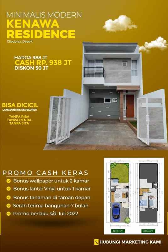 rumah sukamaju cilodong depok