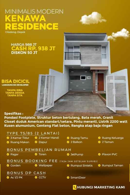 rumah sukamaju cilodong depok